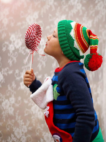 Elf crochet hat - family match