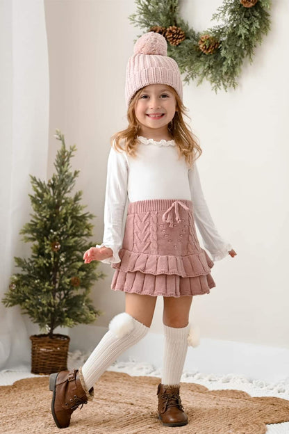 Heart Sweater Skorts