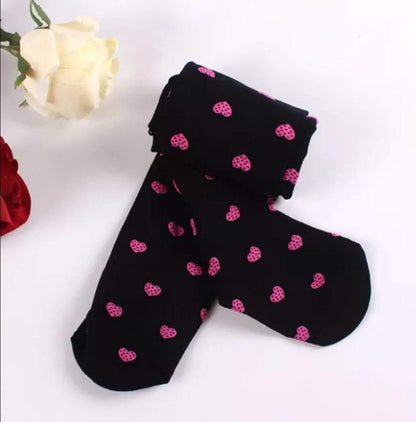 Two tone Heart tights