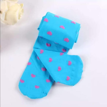 Two tone Heart tights