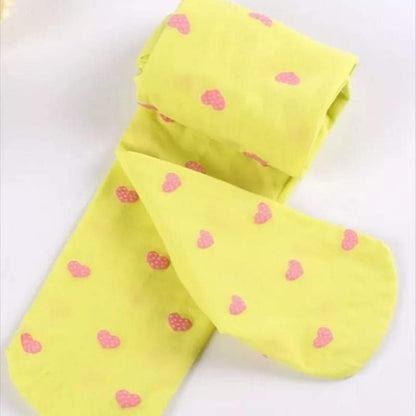 Two tone Heart tights