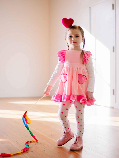 Two tone Heart tights