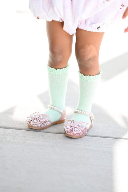 Sequin Butterfly shoes