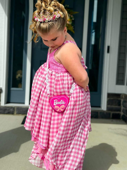 Pink doll bag