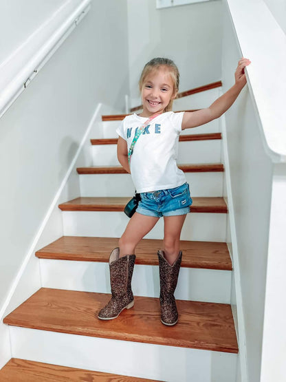 Taylor Glitter Cowgirl Boots