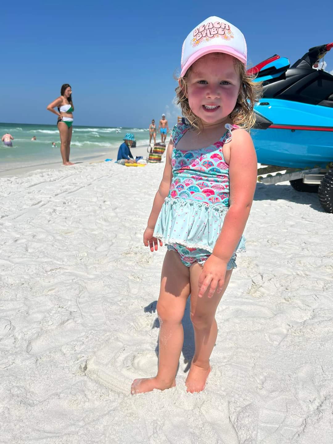 Beach Babe / Bum Trucker Hat