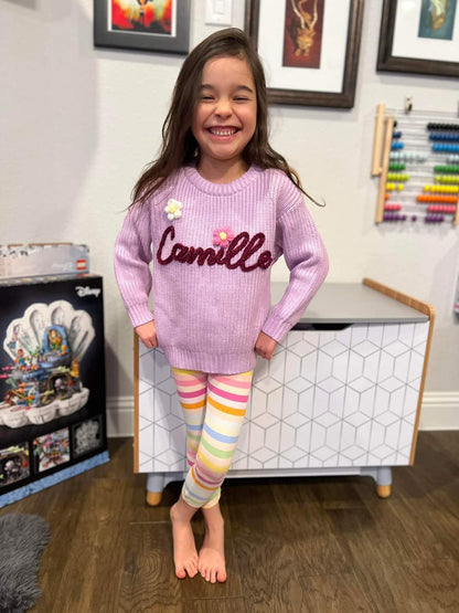Personalized name sweater
