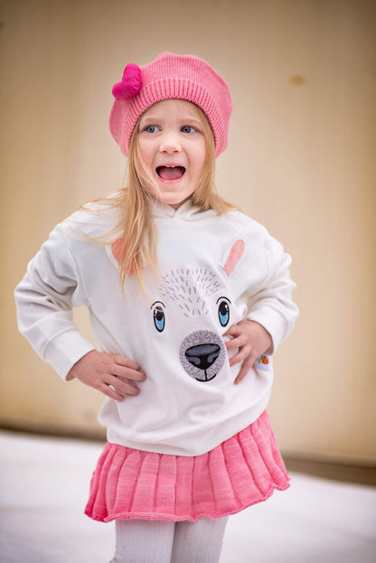 Amore heart contrast beret