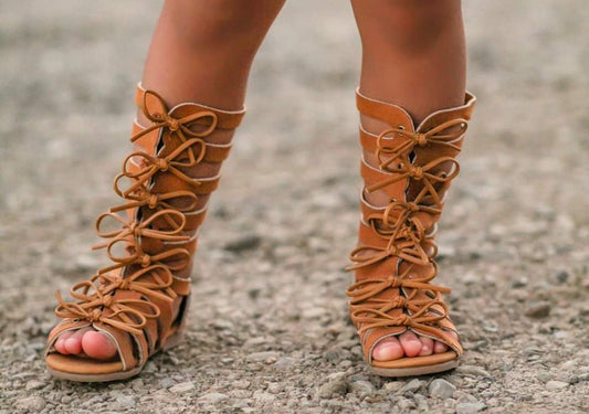 Lace up gladiator sandal RTS