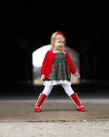 Analise Leather Button Boots ready to ship