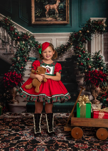 Analise Leather Button Boots ready to ship