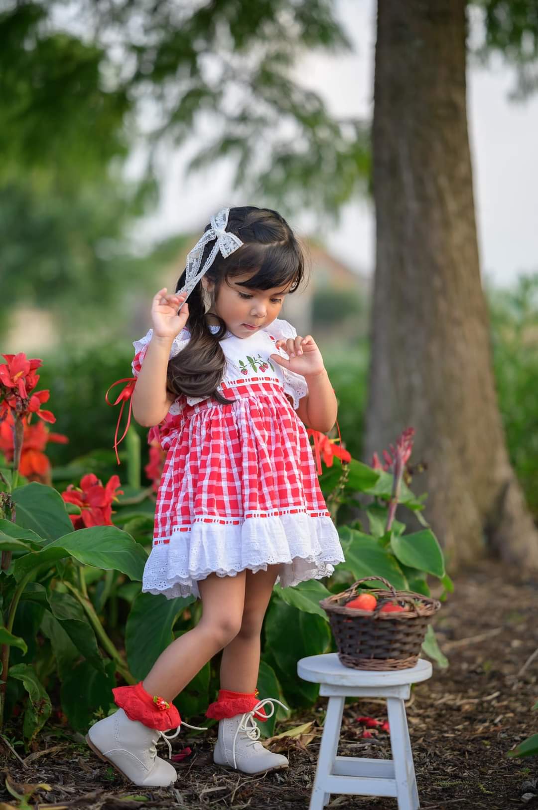 Flower Lace Ankle socks