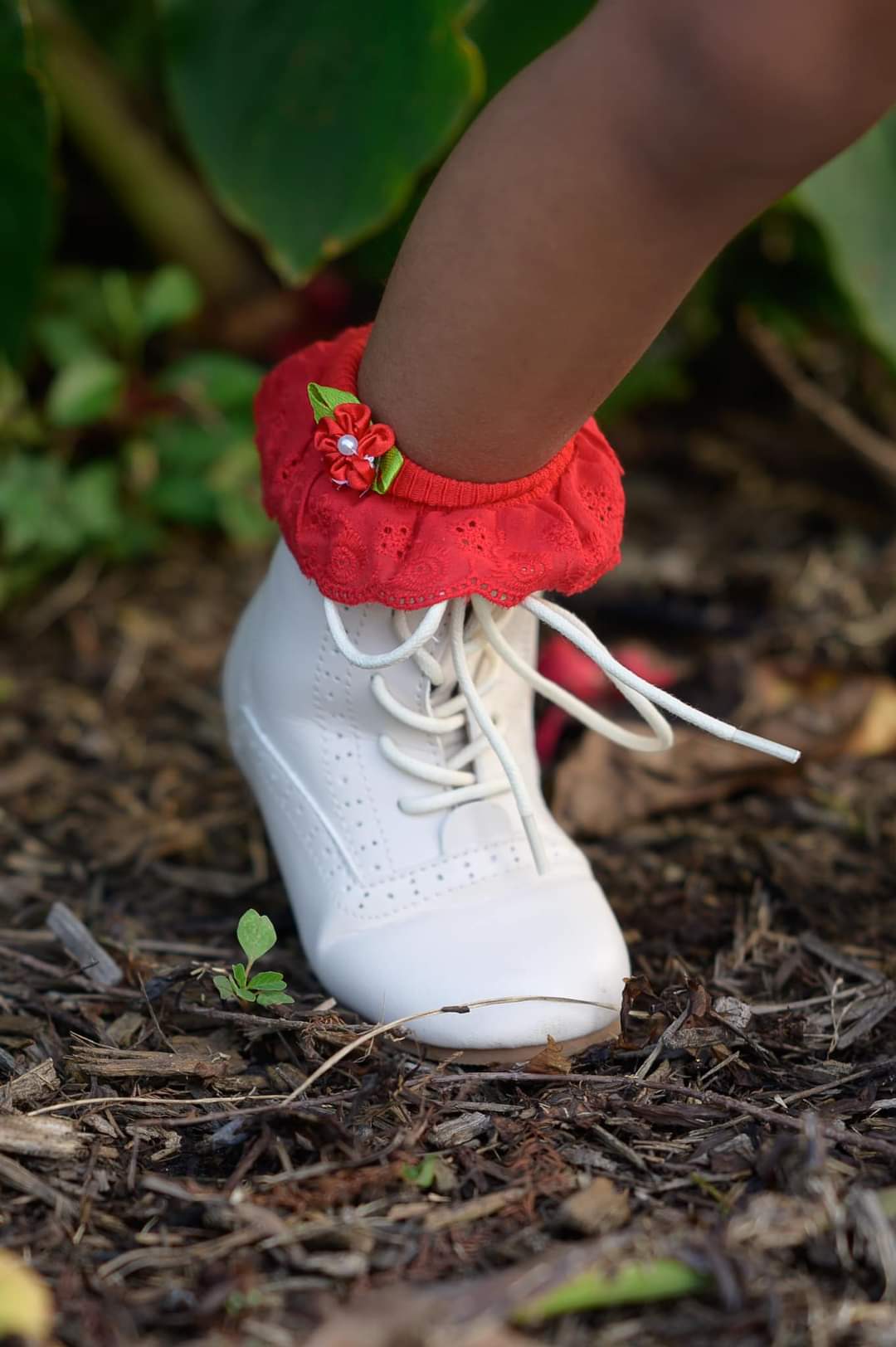 Flower Lace Ankle socks