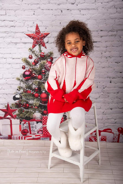 Winter bear furry boots