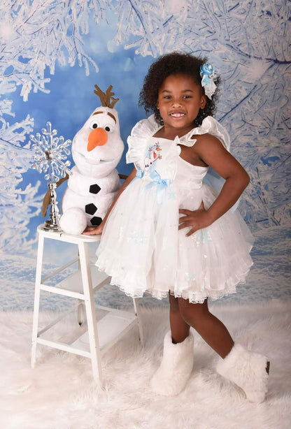 Winter bear furry boots