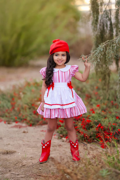Amorita Heart Embroidered Western boots