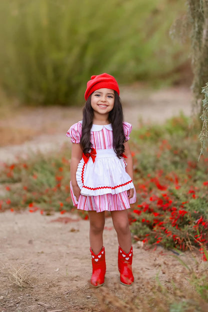 Amorita Heart Embroidered Western boots