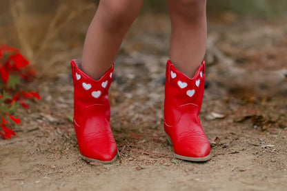 Amorita Heart Embroidered Western boots