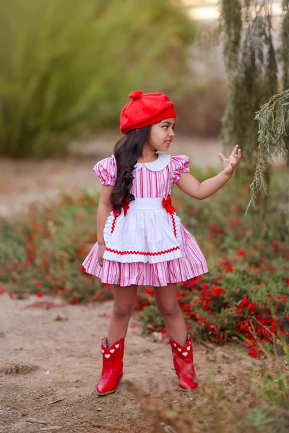 Amorita Heart Embroidered Western boots