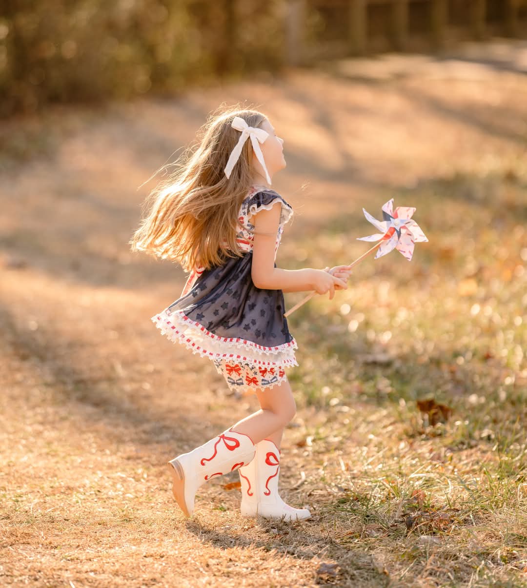 Put a bow on it cowgirl boots NEW STYLE