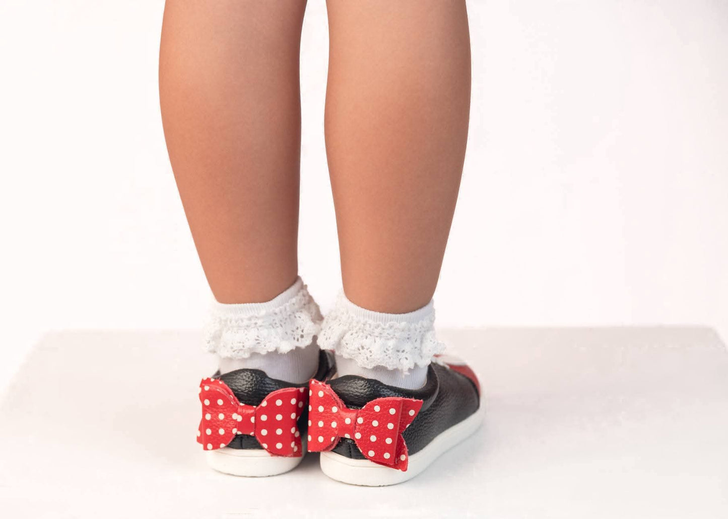 Millie sneakers - Magical Mouse and solid Black