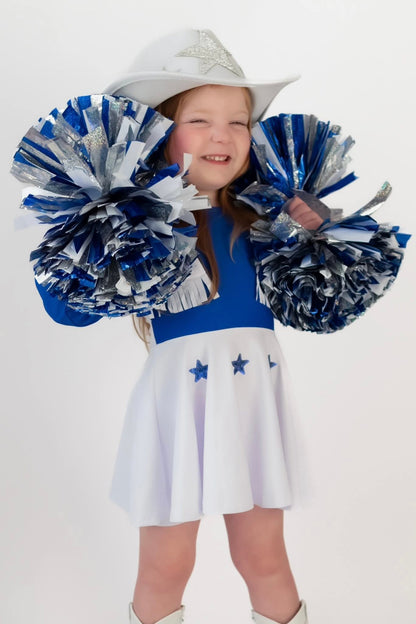 DCC cheerleader holographic pom poms