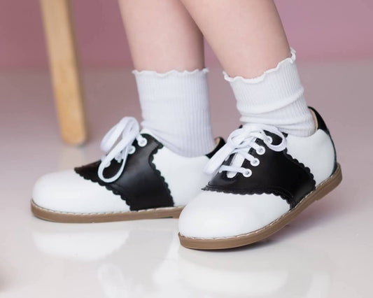 Saddle sweetheart girls vintage shoe