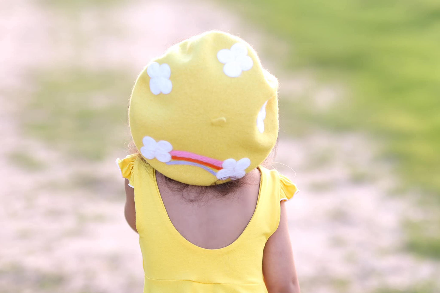 Over the rainbow beret