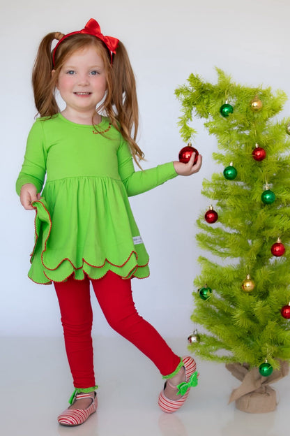 Candy Cane Cece shoes with interchangable bow
