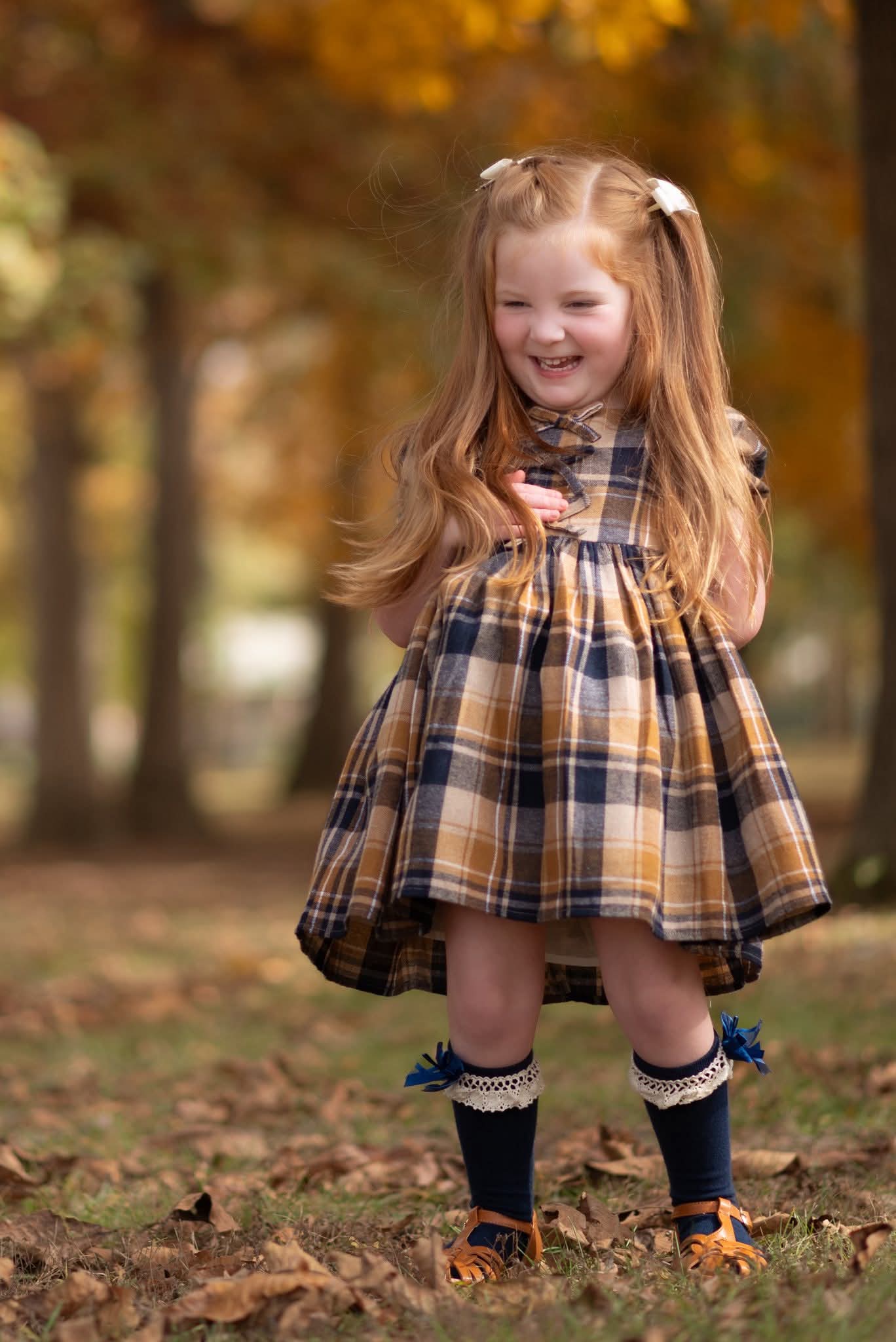 Lace trim bow knee high Socks