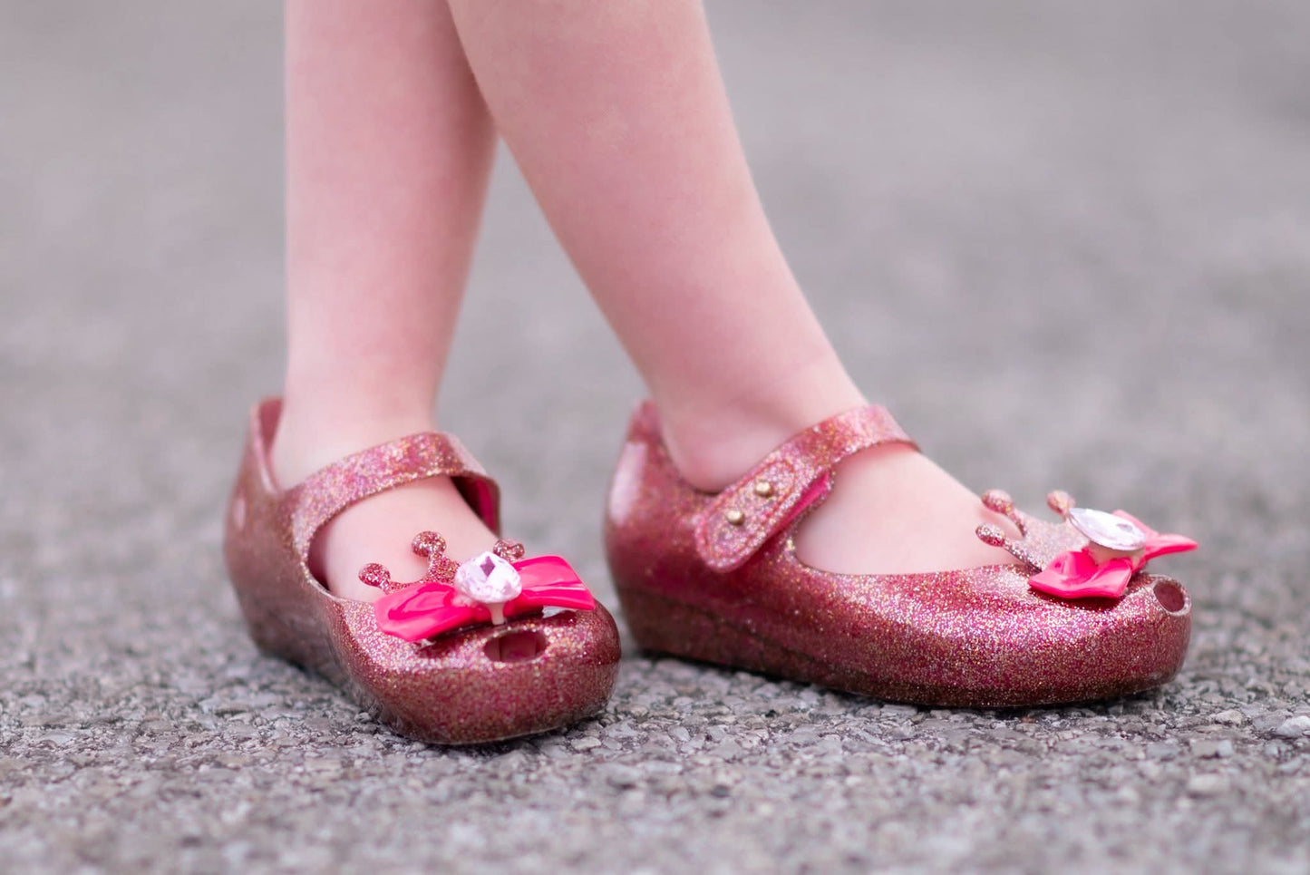 Princess Crown Jewels Jelly Shoes