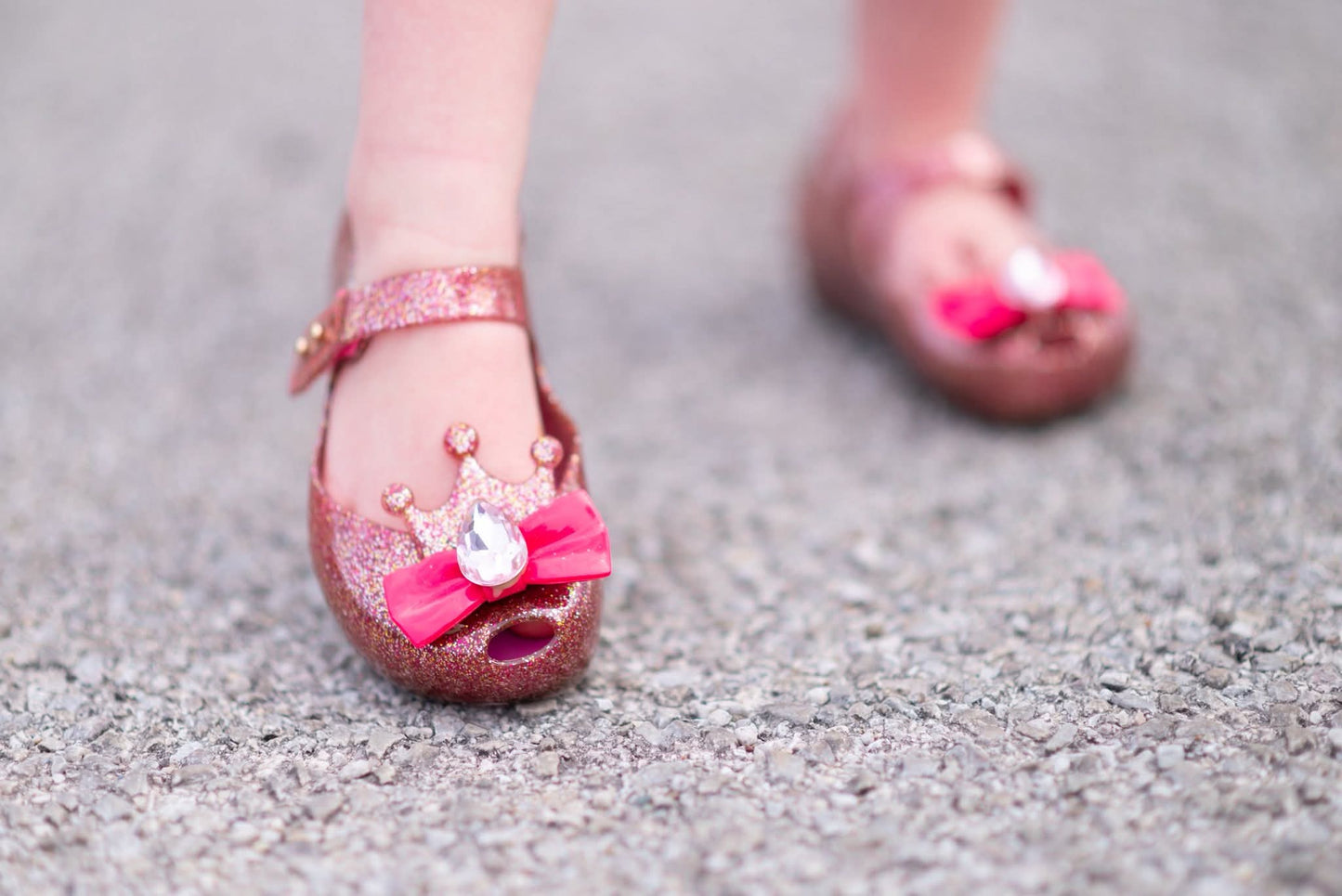 Princess Crown Jewels Jelly Shoes
