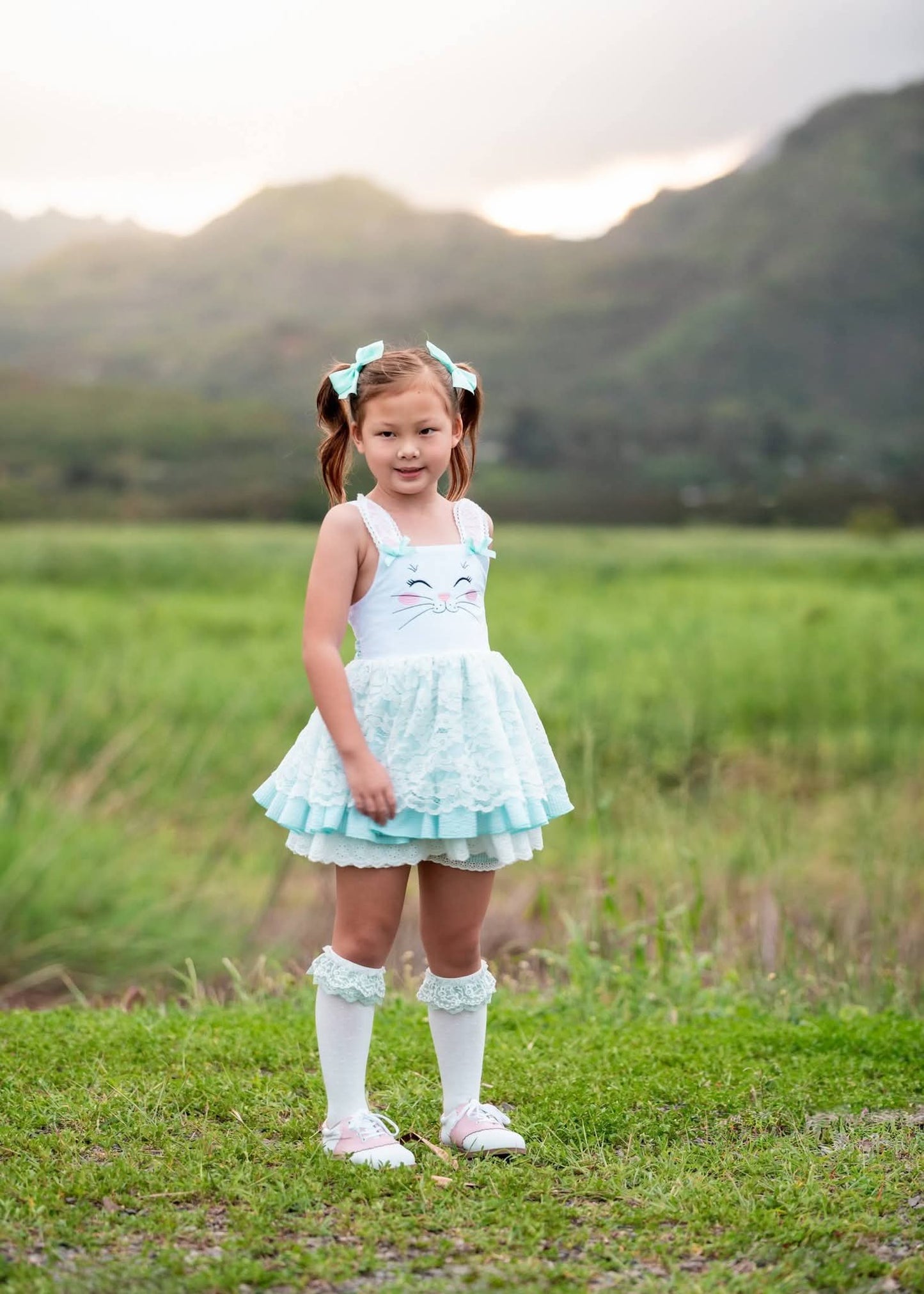 Saddle sweetheart girls vintage shoe - ready to ship