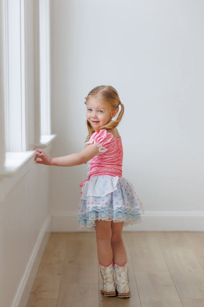 Braided floral cowboy boots - Kids and Adult