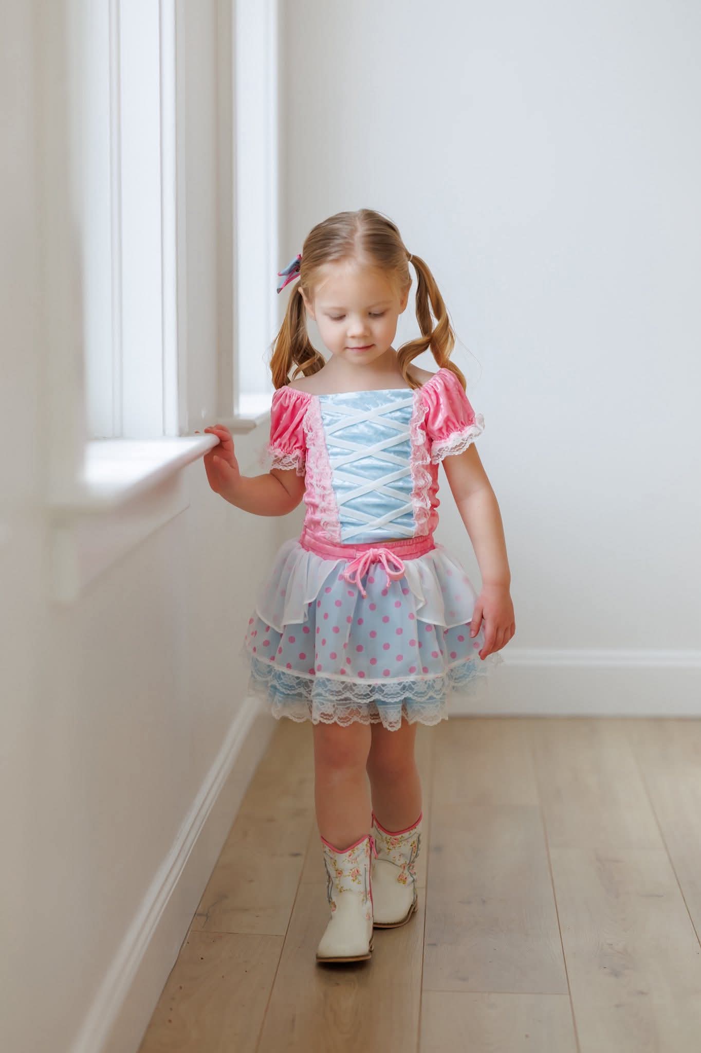 Braided floral cowboy boots - Kids and Adult