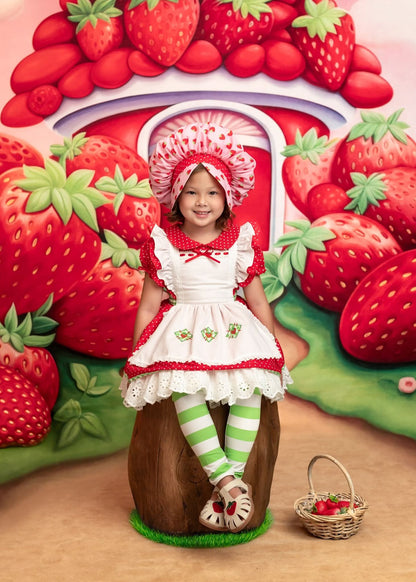 Strawberry sandals