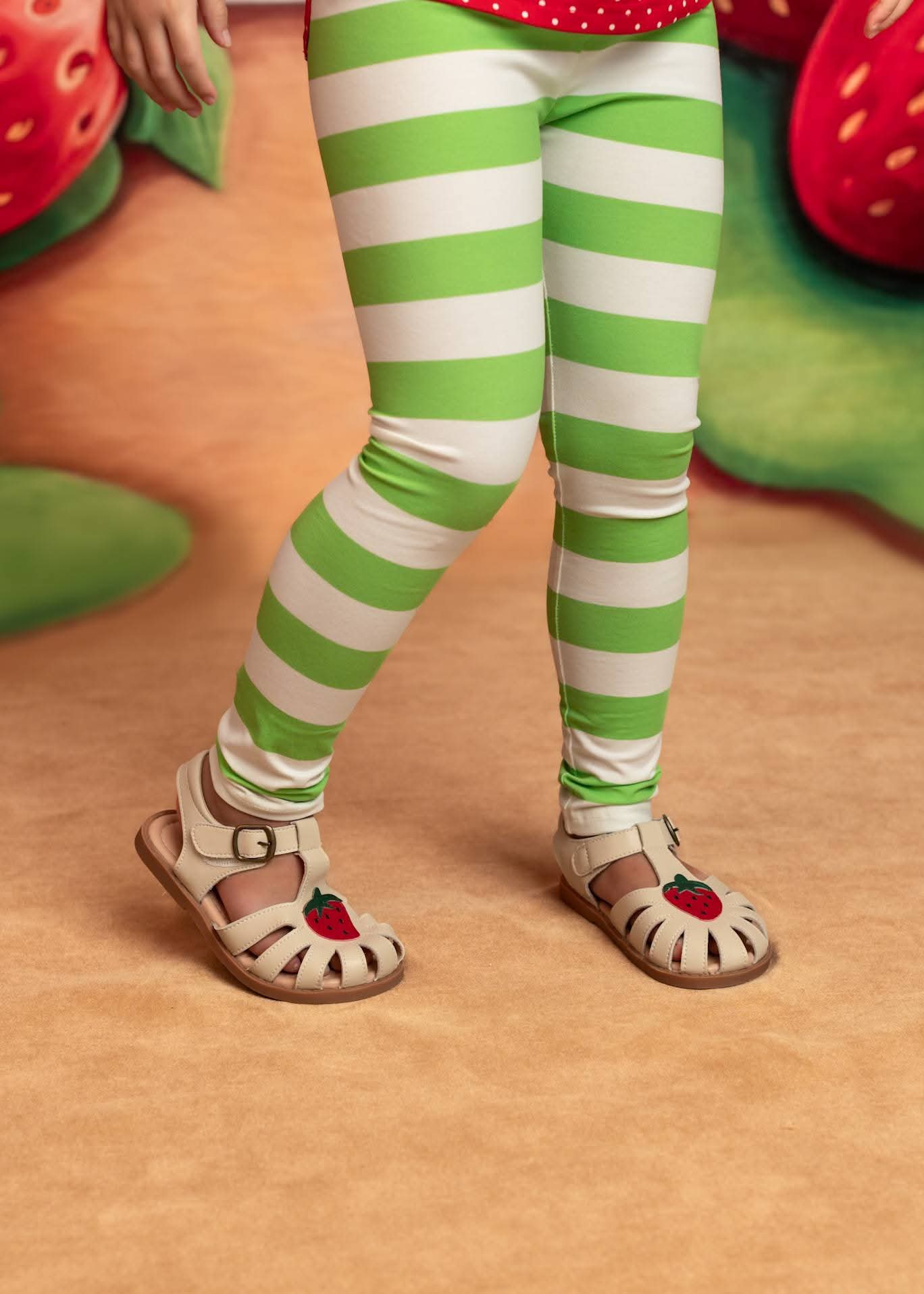 Strawberry sandals