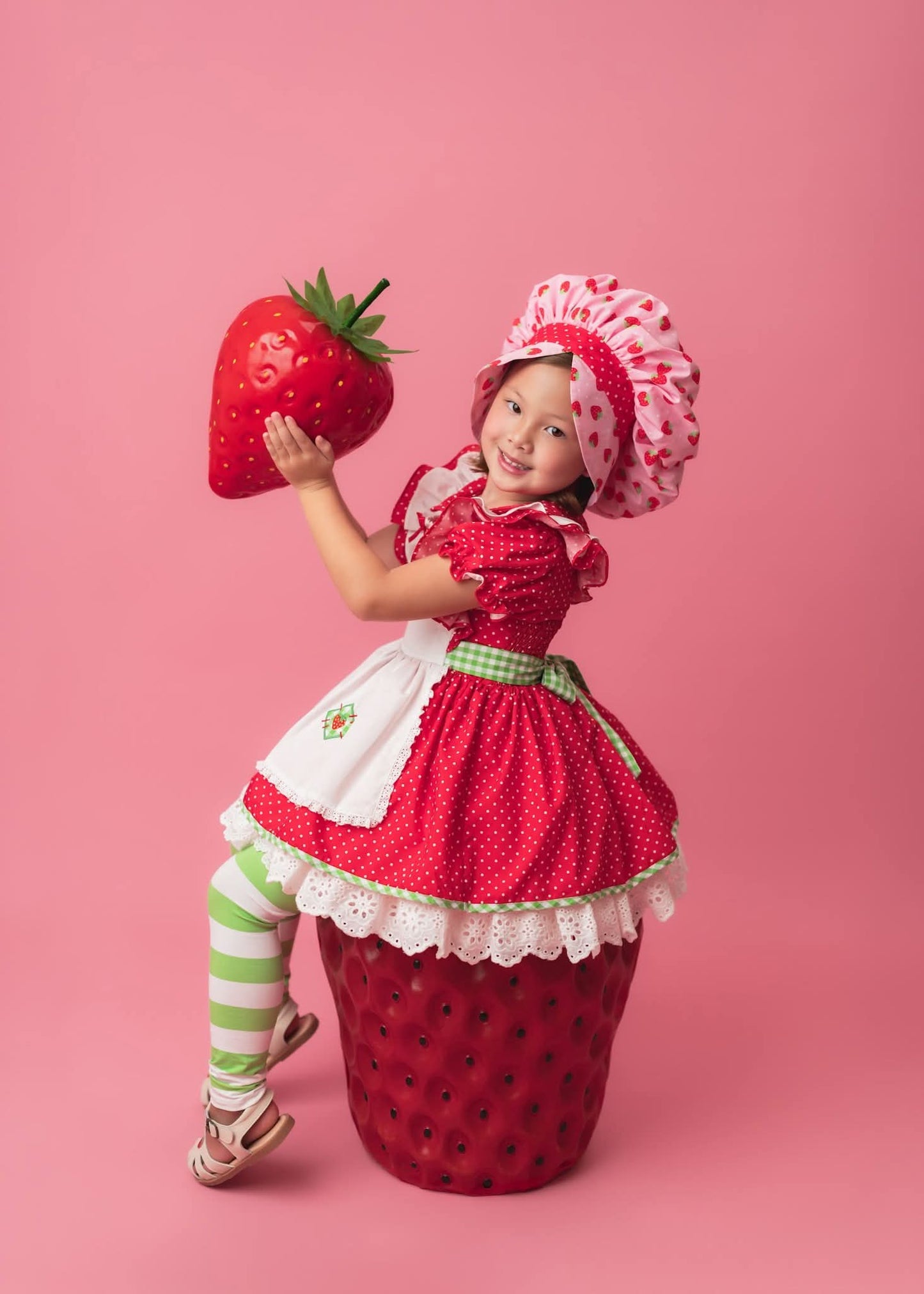 Strawberry sandals