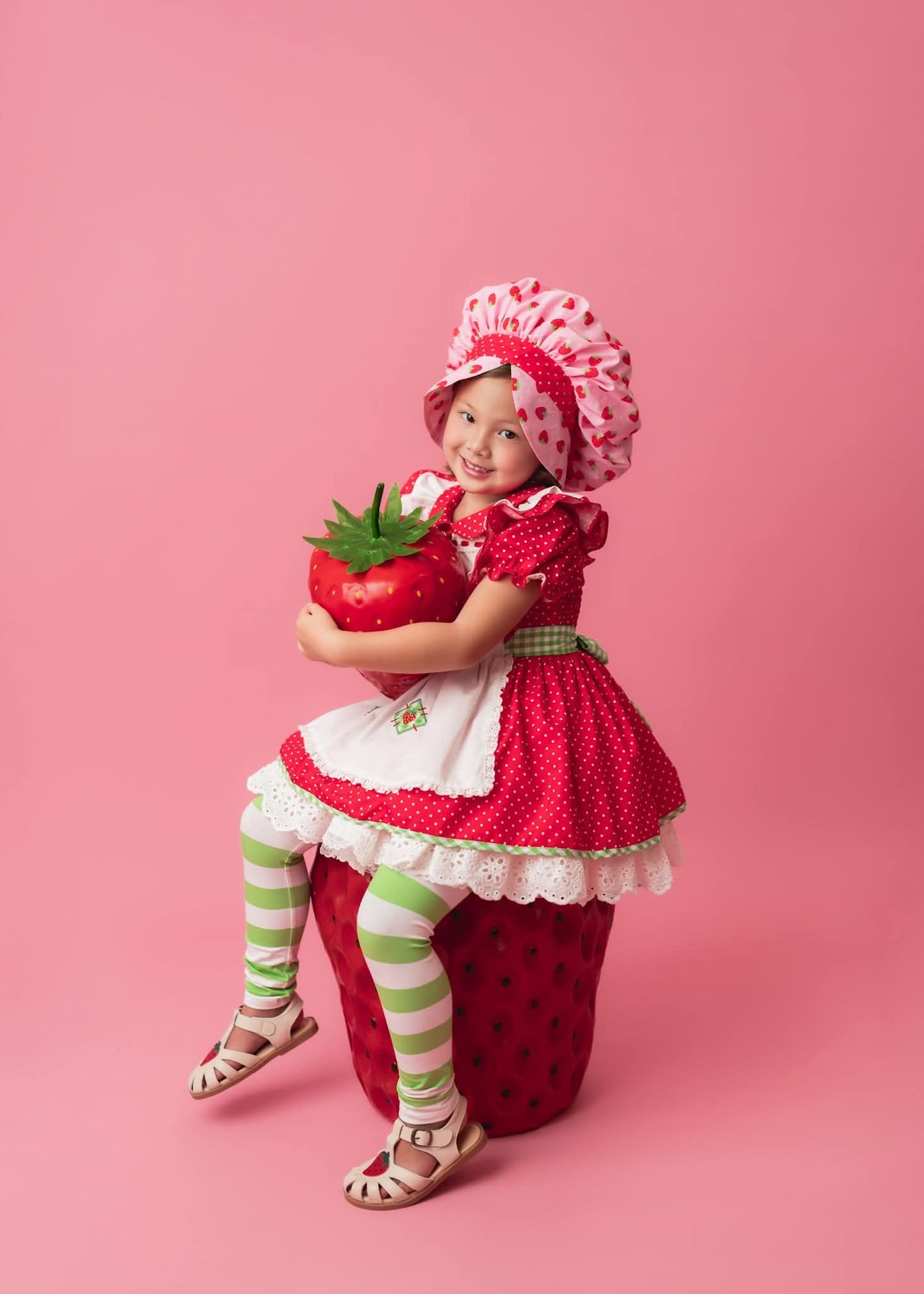 Strawberry sandals