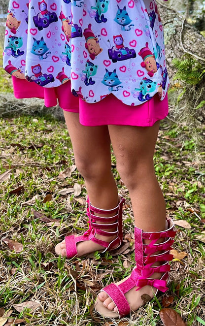JoJo Bow Glitter Gladiators - new colors ready to ship