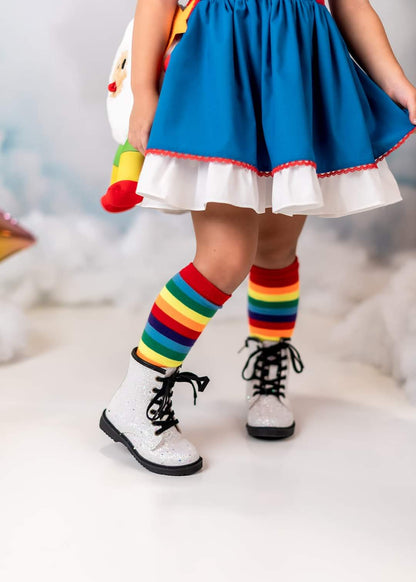Starlite rainbow leg /arm  warmers