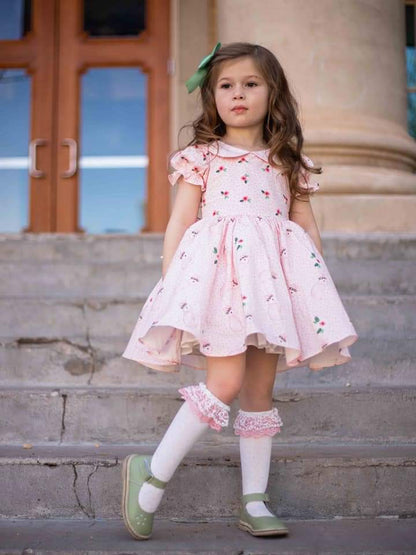 Bunny Lace Double Ruffle Socks RTS