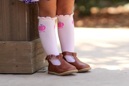 Apple Knee high Socks