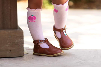 Apple Knee high Socks