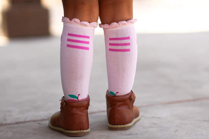 Apple Knee high Socks