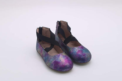 Abigale bow back ballet flats- Shimmer & Glitter