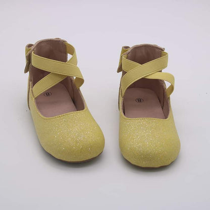 Abigale bow back ballet flats- Shimmer & Glitter