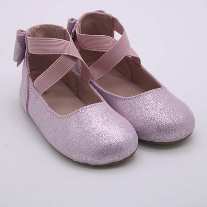 Abigale bow back ballet flats- Shimmer & Glitter
