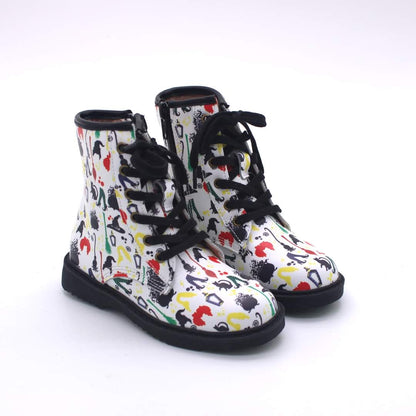 Halloween combat boots