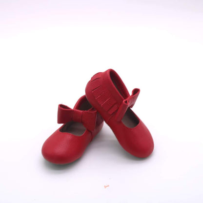 The great pumpkin and primary bow moccasins